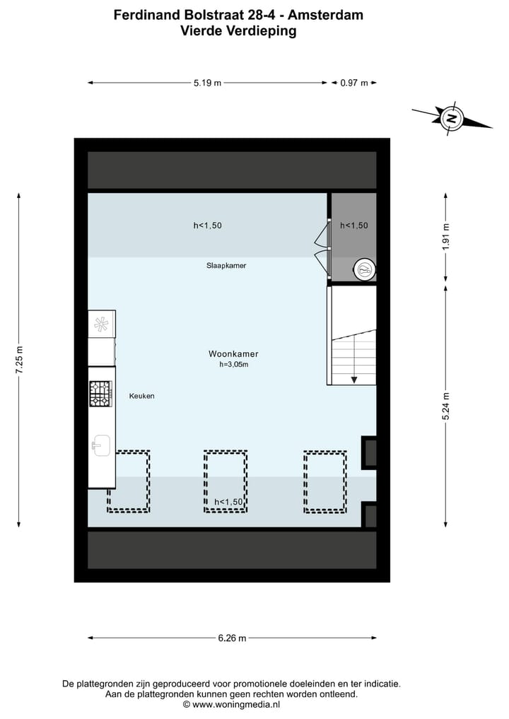 Foto 21 van Ferdinand Bolstraat 28-E