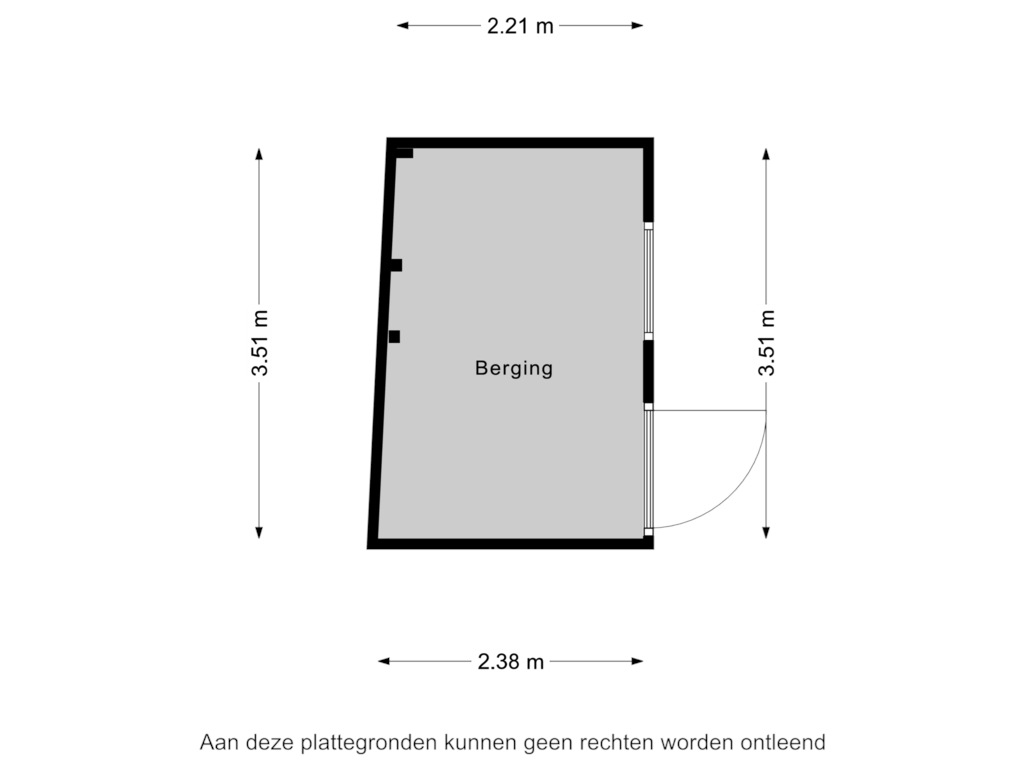 Bekijk plattegrond van Berging van Lavendelhof 16