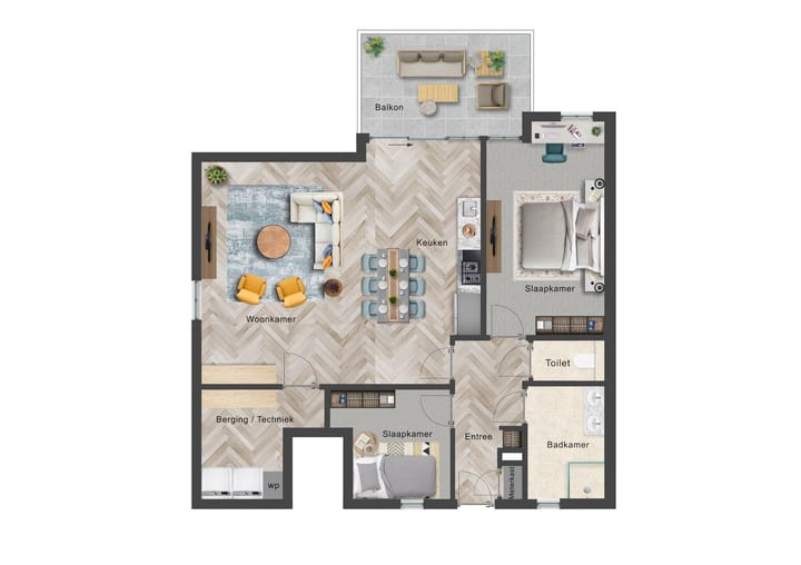 Photo 8 of Appartement (Bouwnr. 5)