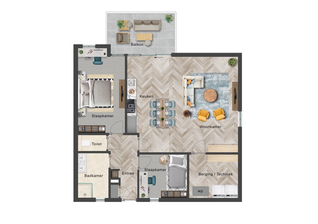 Photo 7 of Appartement (Bouwnr. 6)