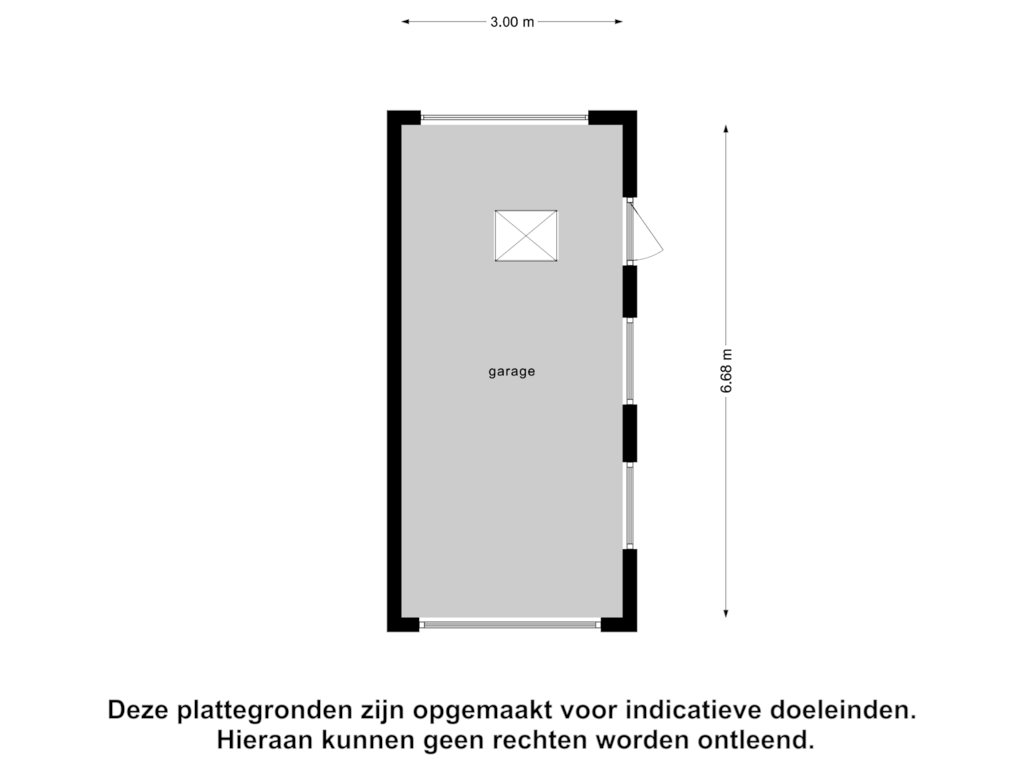 Bekijk plattegrond van Garage van Vijverstraat 10