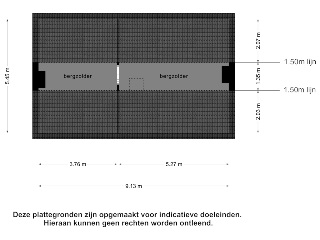 Bekijk plattegrond van 2e verdieping van Kalkhofseweg 51