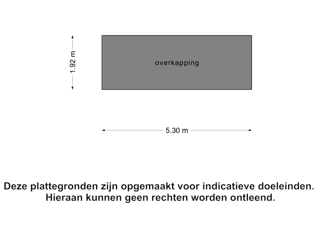 Bekijk plattegrond van overkapping van Kalkhofseweg 51