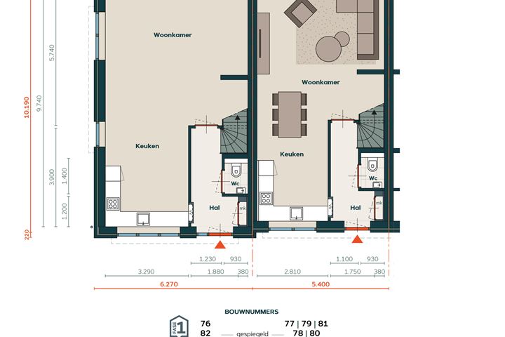 Bekijk foto 5 van Tussenwoning I (Bouwnr. 45)