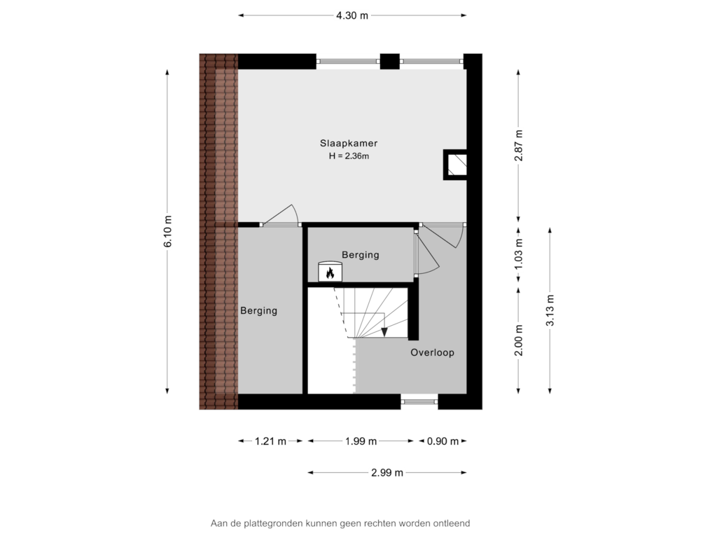 Bekijk plattegrond van 2e Verdieping van Zuurbes 5