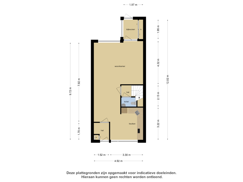 Bekijk plattegrond van Begane grond van Robinia 9