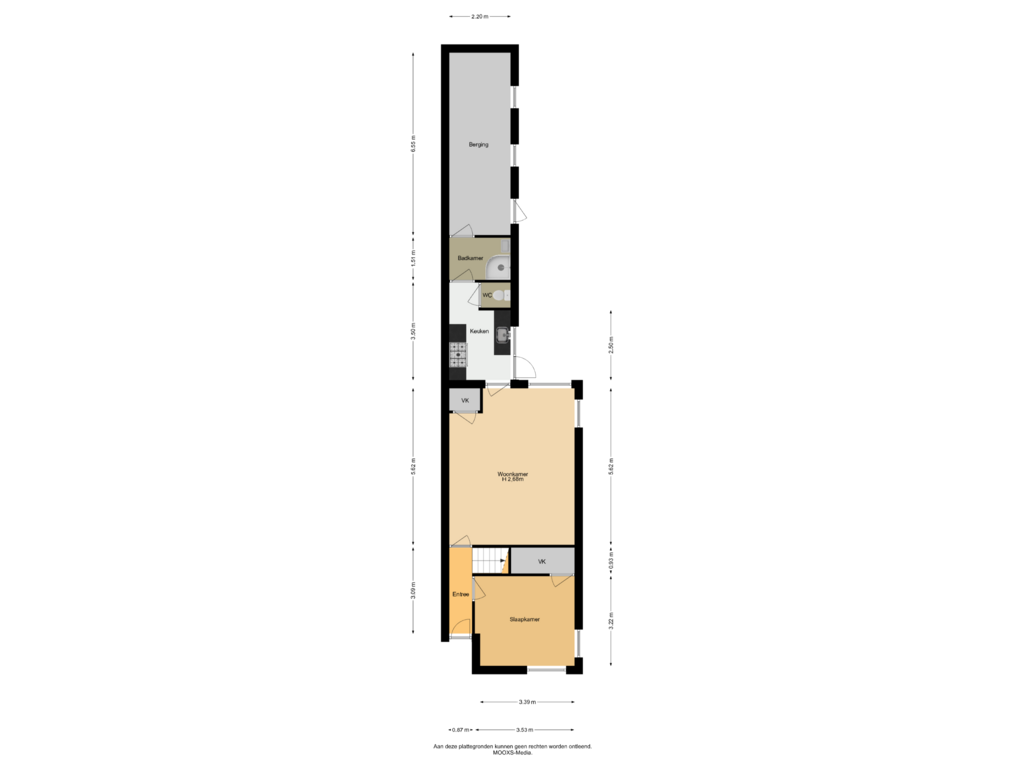 Bekijk plattegrond van Begane Grond van Koninginneweg 49