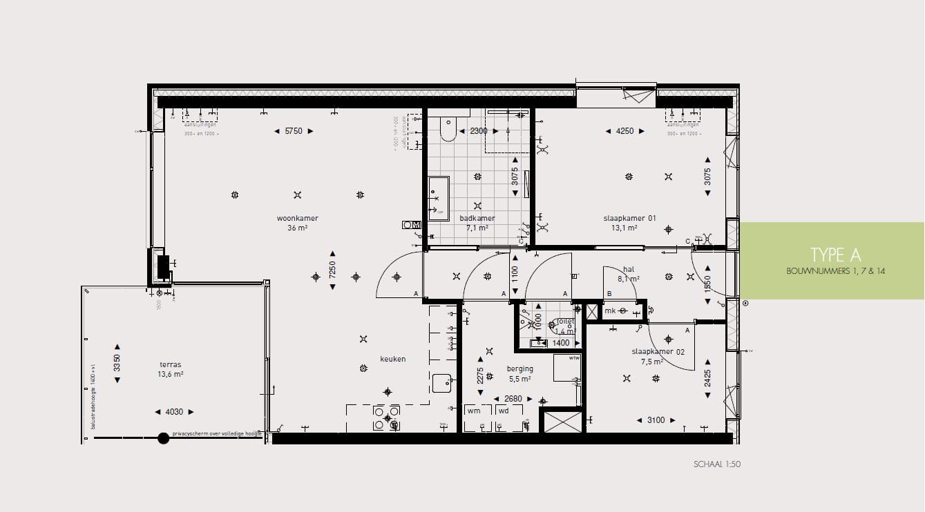 Foto 5 van Schuttershof - appartement bnr. 1