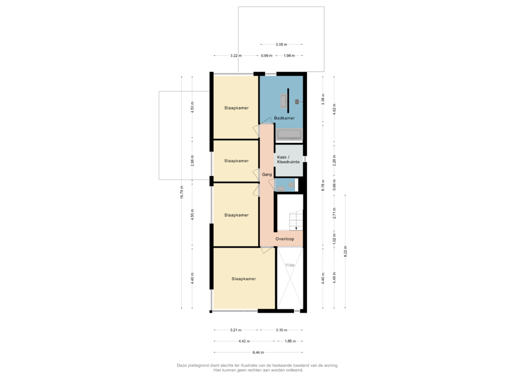 Bekijk plattegrond van Verdieping van Hoefblad 11