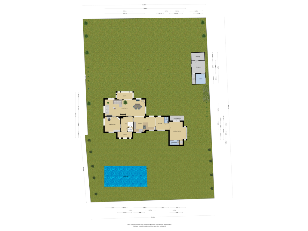 Bekijk plattegrond van Overzicht woning van Moerdijkse Postbaan 10