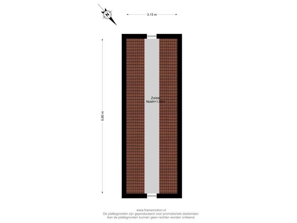 Bekijk plattegrond van Zolder van Rotterdamse Rijweg 177