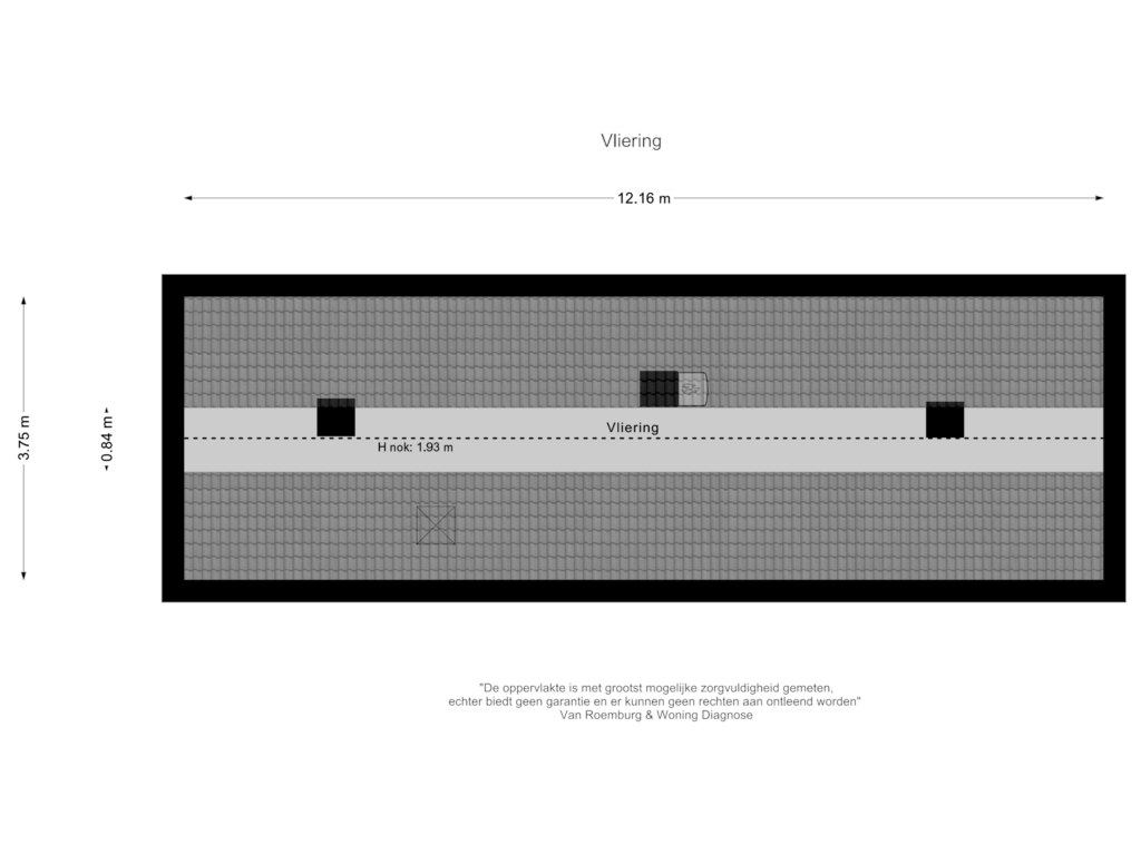 Bekijk plattegrond van Vliering van Kerkstraat 25