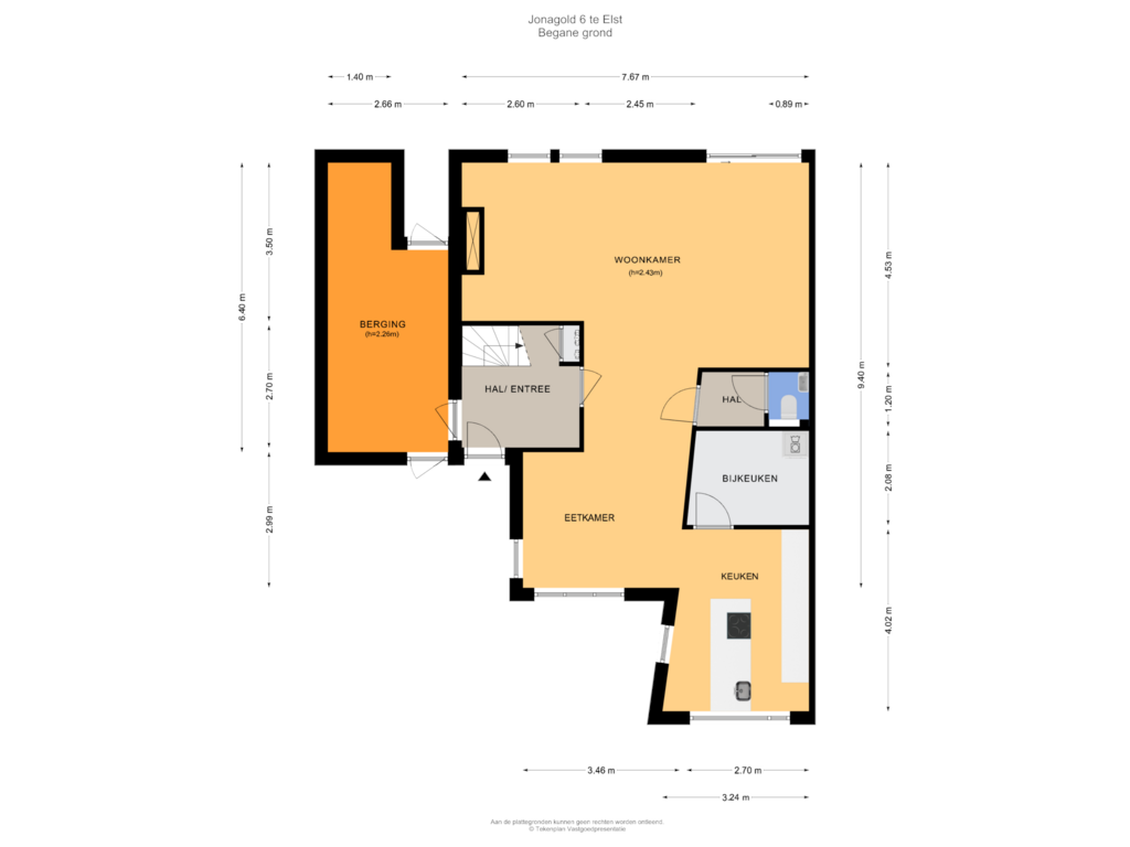 Bekijk plattegrond van Begane grond van Jonagold 6