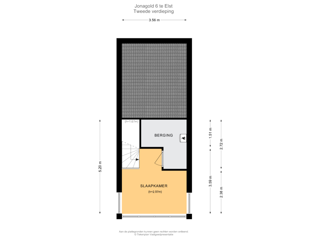 Bekijk plattegrond van Tweede verdieping van Jonagold 6