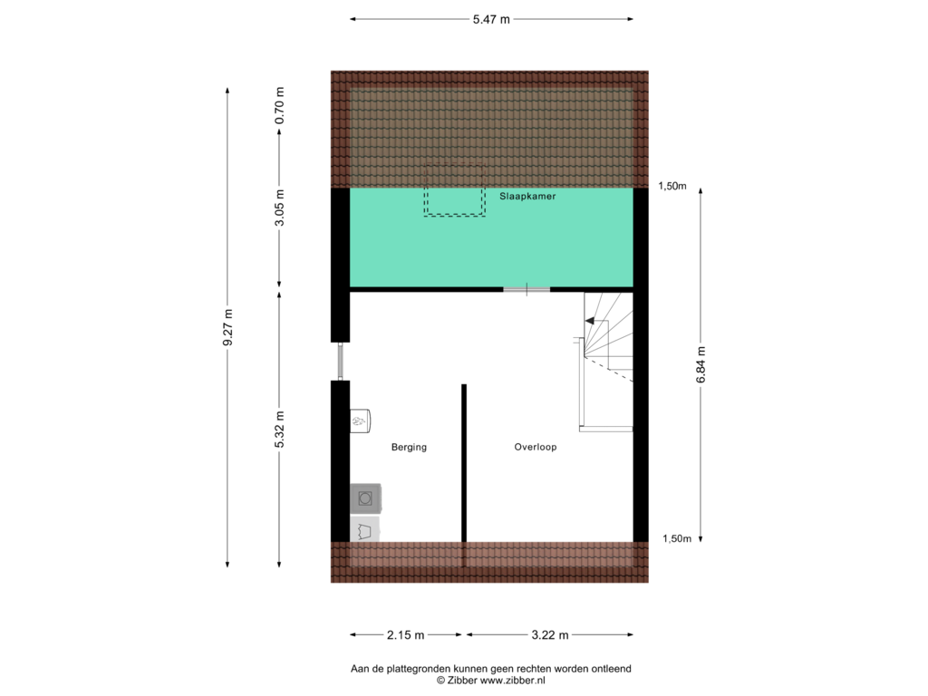 Bekijk plattegrond van Tweede Verdieping van Schelling 46