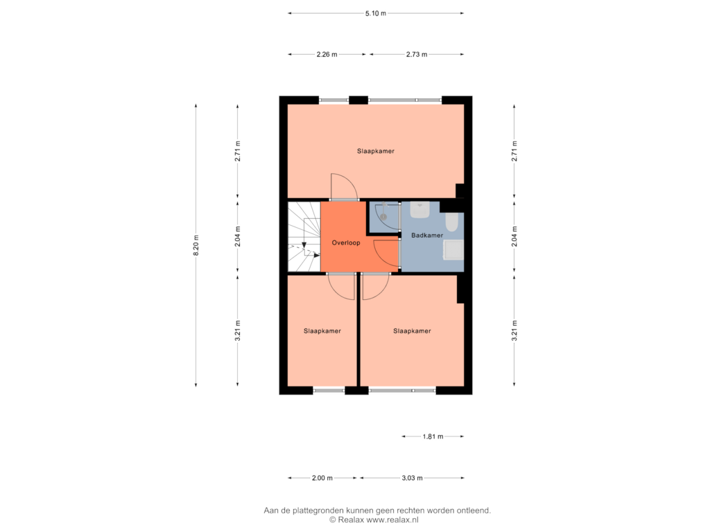 Bekijk plattegrond van Verdieping 1 van Gronausevoetpad 142