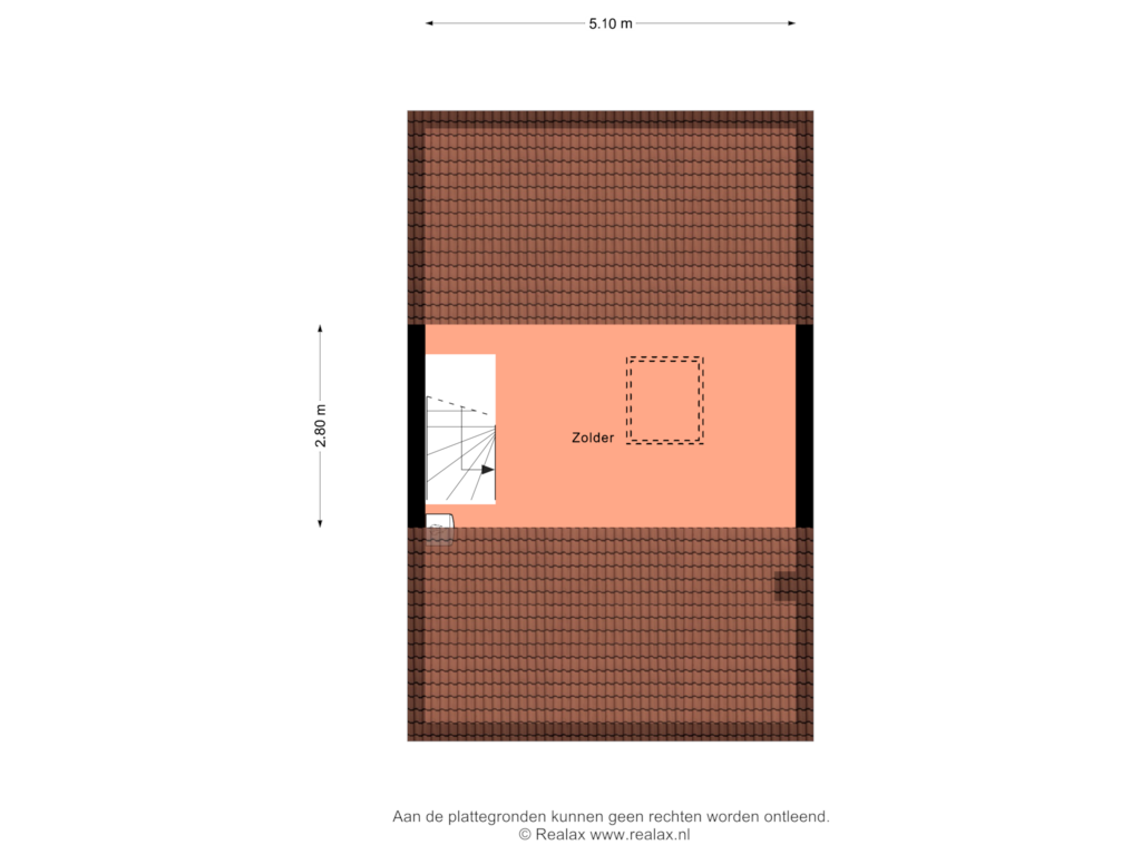 Bekijk plattegrond van Verdieping 2 van Gronausevoetpad 142