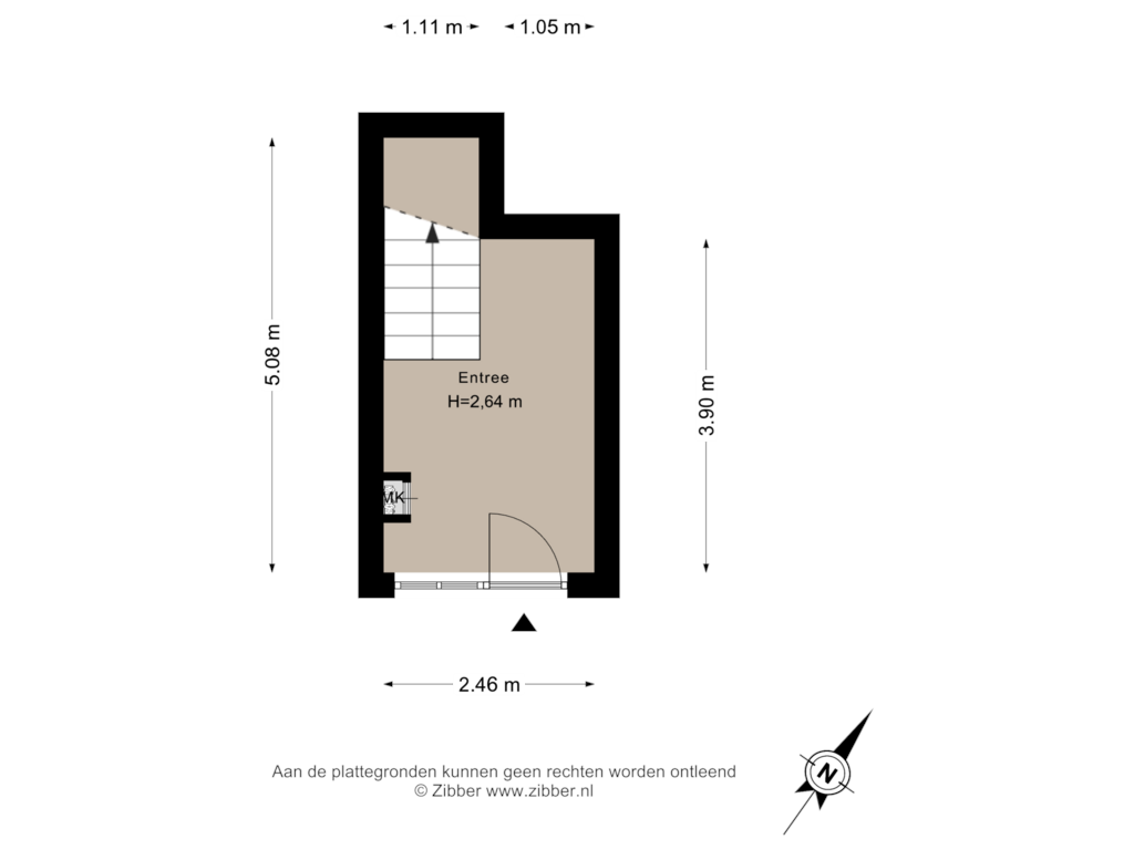 View floorplan of Begane Grond of Javastraat 138