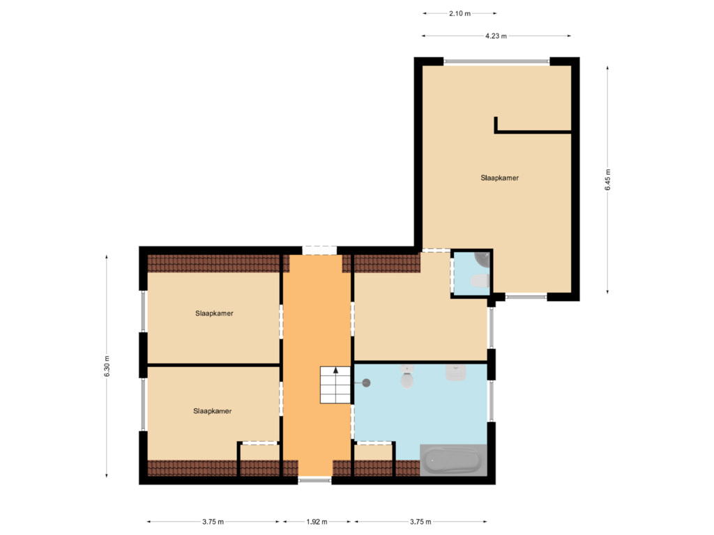 Bekijk plattegrond van Floor 1 van De Goorn 53