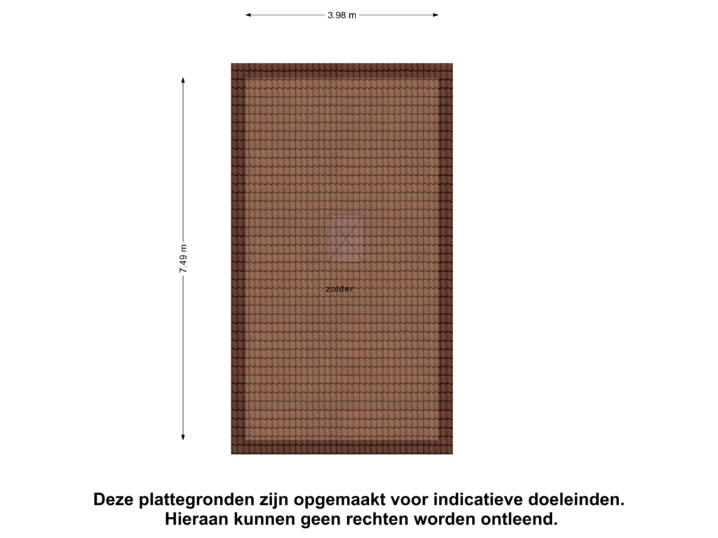 Bekijk plattegrond van Zolder van Kloetingseweg 98