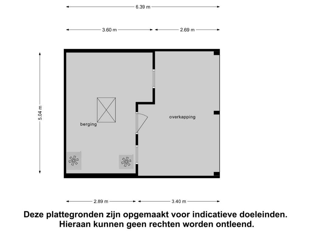 Bekijk plattegrond van Berging van Kloetingseweg 98