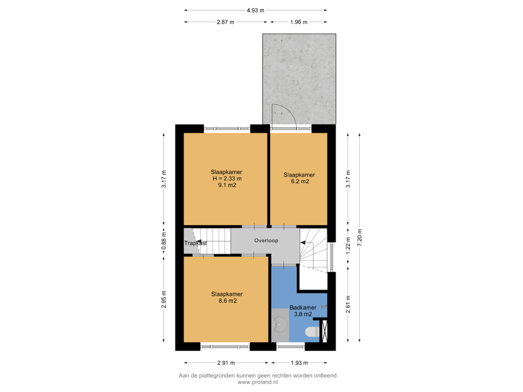 Bekijk plattegrond van 1e Verdieping van Hoge Bothofstraat 124