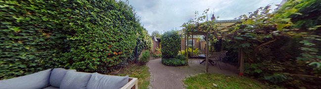 Bekijk 360° foto van Achtertuin van Hoge Bothofstraat 124