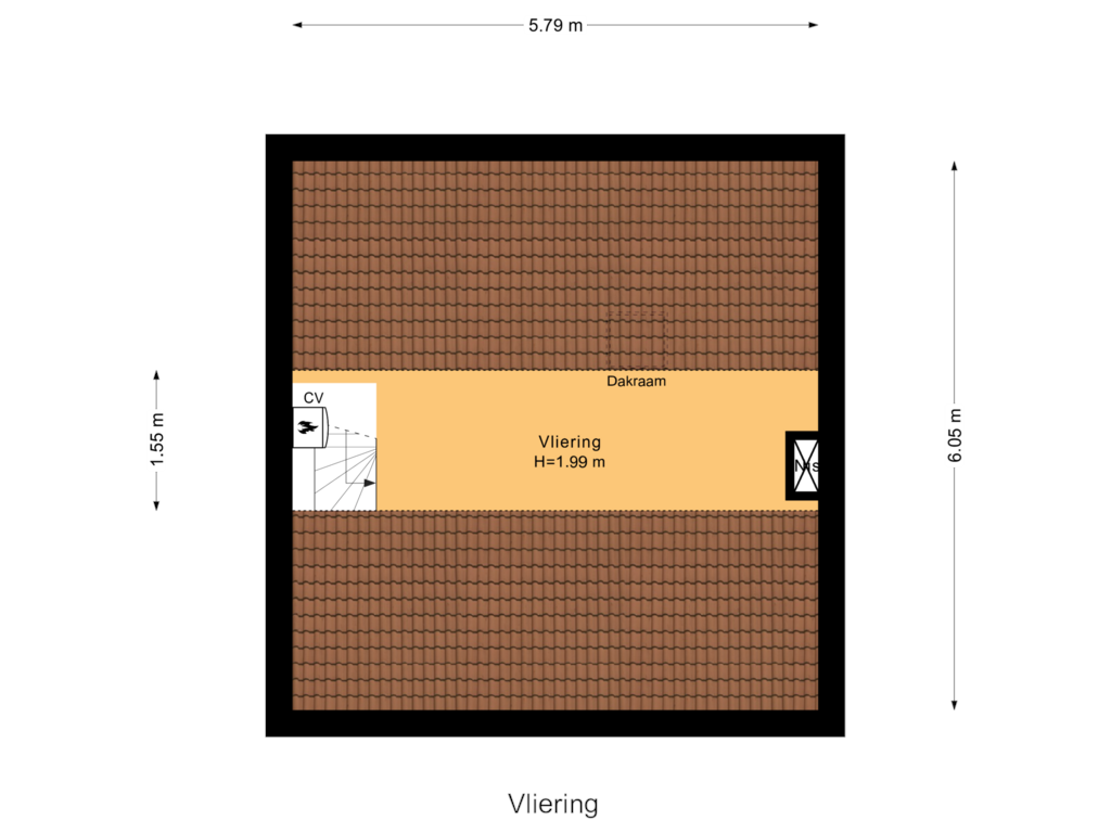 Bekijk plattegrond van Vliering van Hoflaan 123