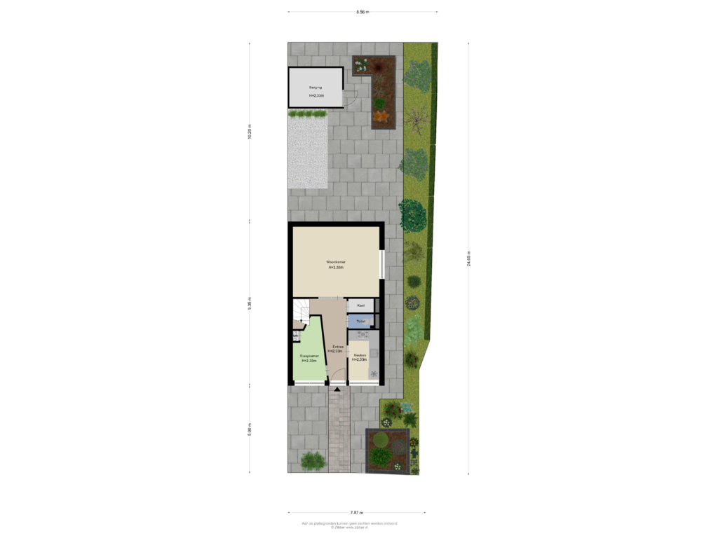 Bekijk plattegrond van Begane Grond Tuin van Lauernessestraat 10