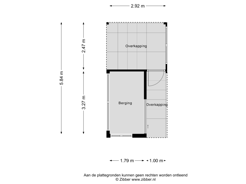 Bekijk plattegrond van Berging van Hezelaarstraat 69