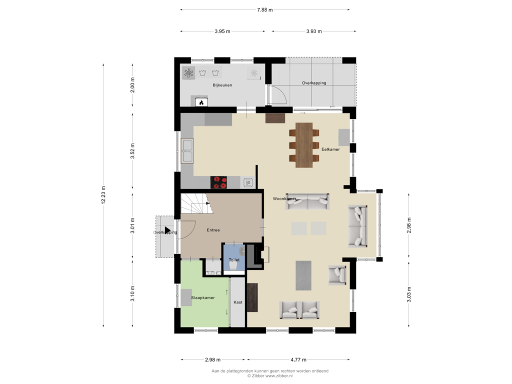 Bekijk plattegrond van Begane grond van Engelsestoof 24