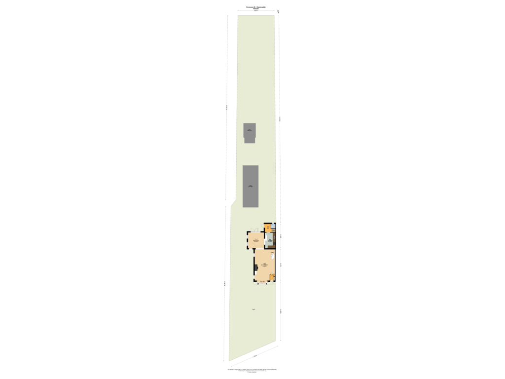 Bekijk plattegrond van PERCEEL van Dorpsweg 96