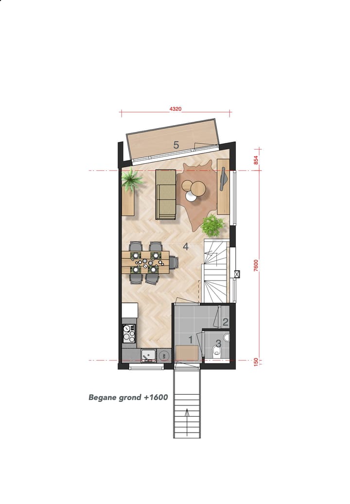 Foto 5 van Aelderstraat 1-A