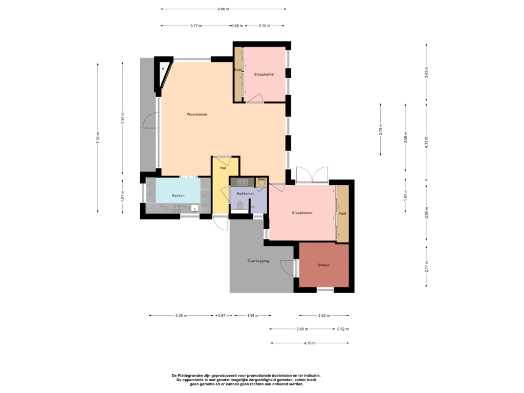 Bekijk plattegrond van First floor van Laan van Laag Kanje 103-R1