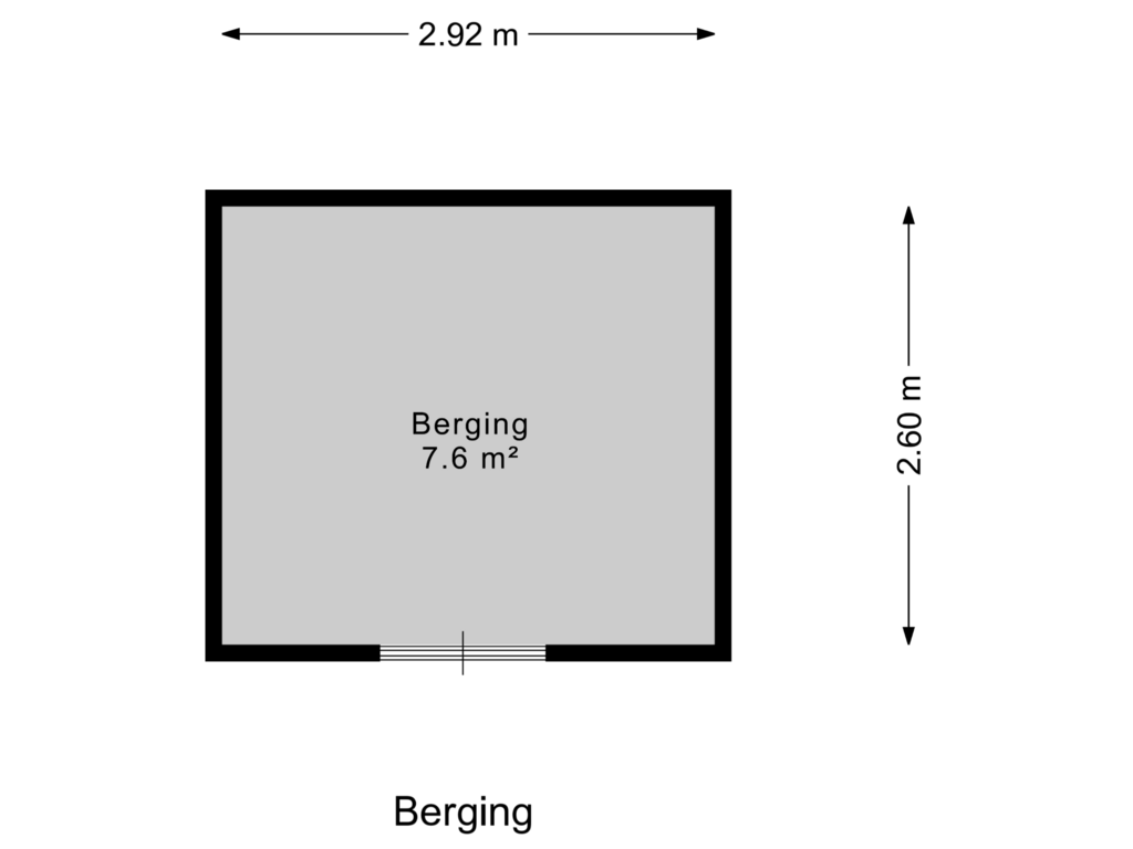 Bekijk plattegrond van Berging van H.A. Schreuderstraat 25