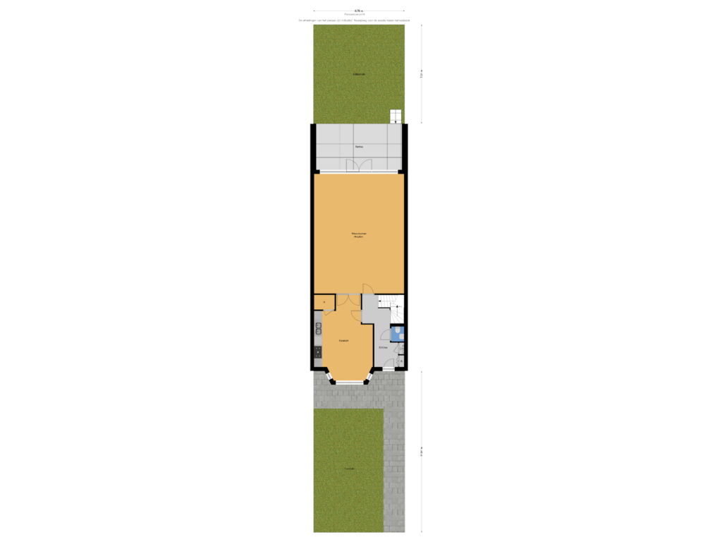 Bekijk plattegrond van Perceeloverzicht van Rijksstraatweg 751