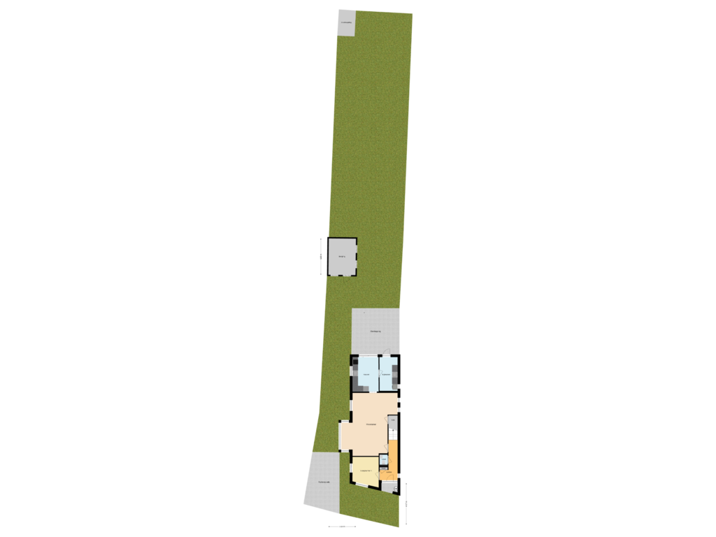 Bekijk plattegrond van Situatie van Nieuwstraat 57