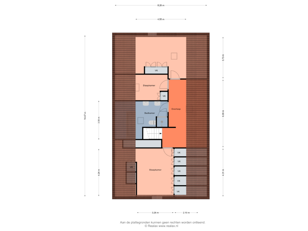 Bekijk plattegrond van Verdieping van Zuiderzeestraatweg 316