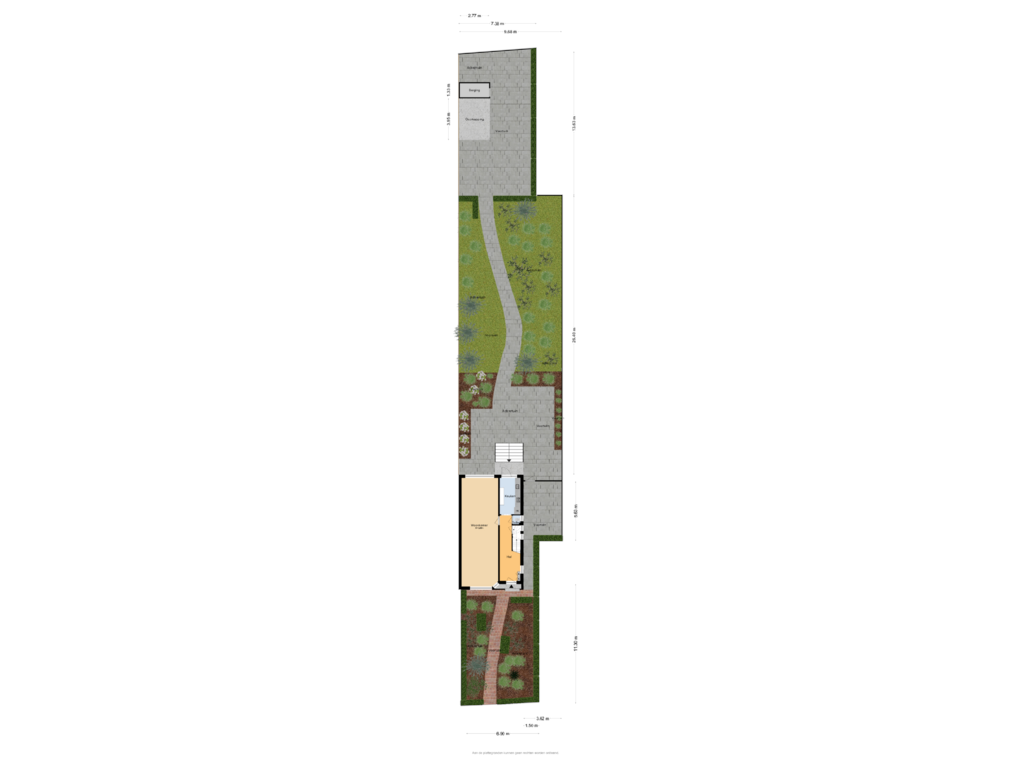 View floorplan of Situatie of Eerste Stationsstraat 41