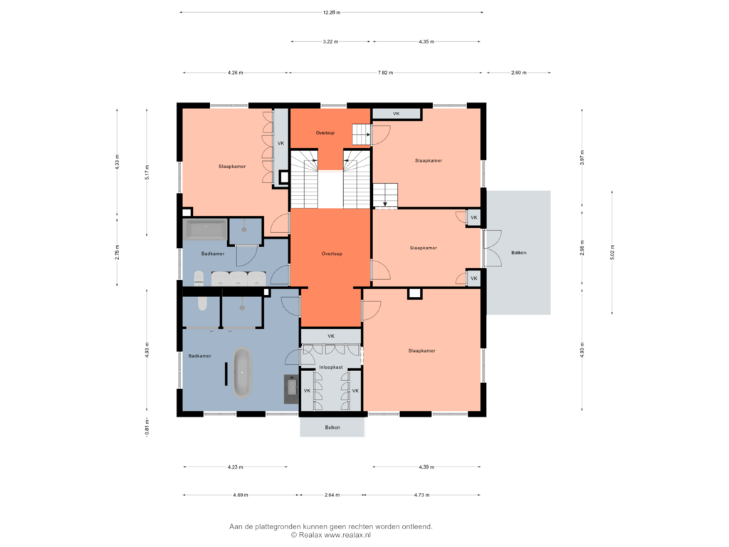 View floorplan of Verdieping 1 of Winterswijkseweg 1