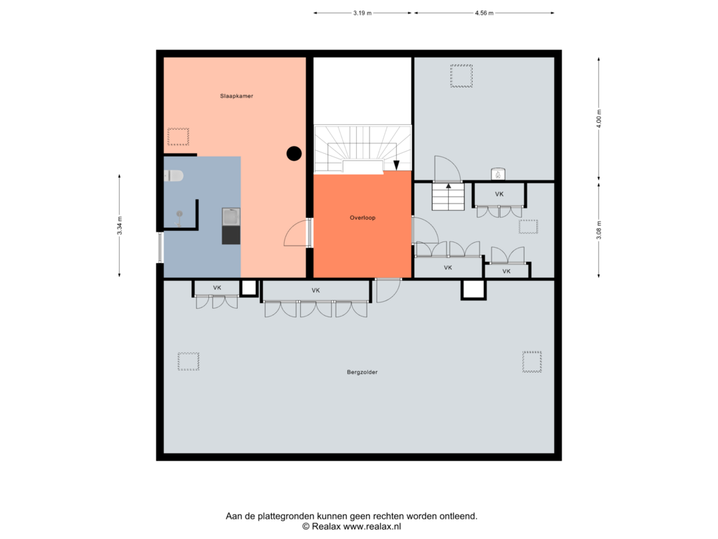 View floorplan of Verdieping 2 of Winterswijkseweg 1