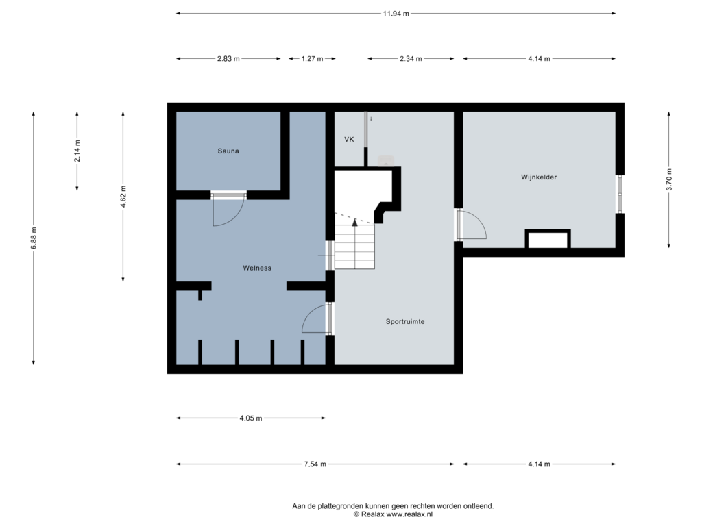 View floorplan of Kelder of Winterswijkseweg 1