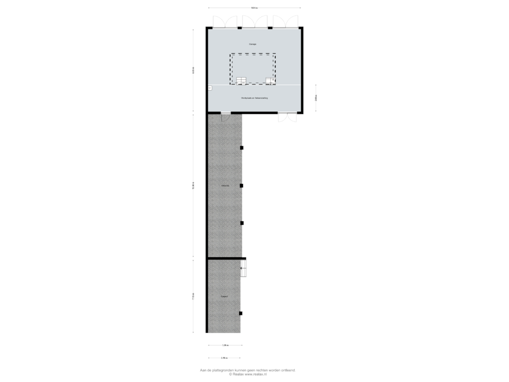 View floorplan of Garage of Winterswijkseweg 1