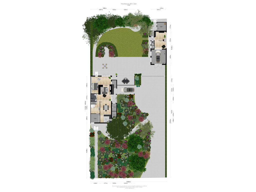 Bekijk plattegrond van TUIN van Utrechtseweg 48-D