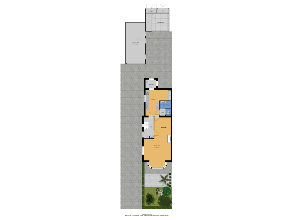 Bekijk plattegrond van Tuin van Slunterweg 37