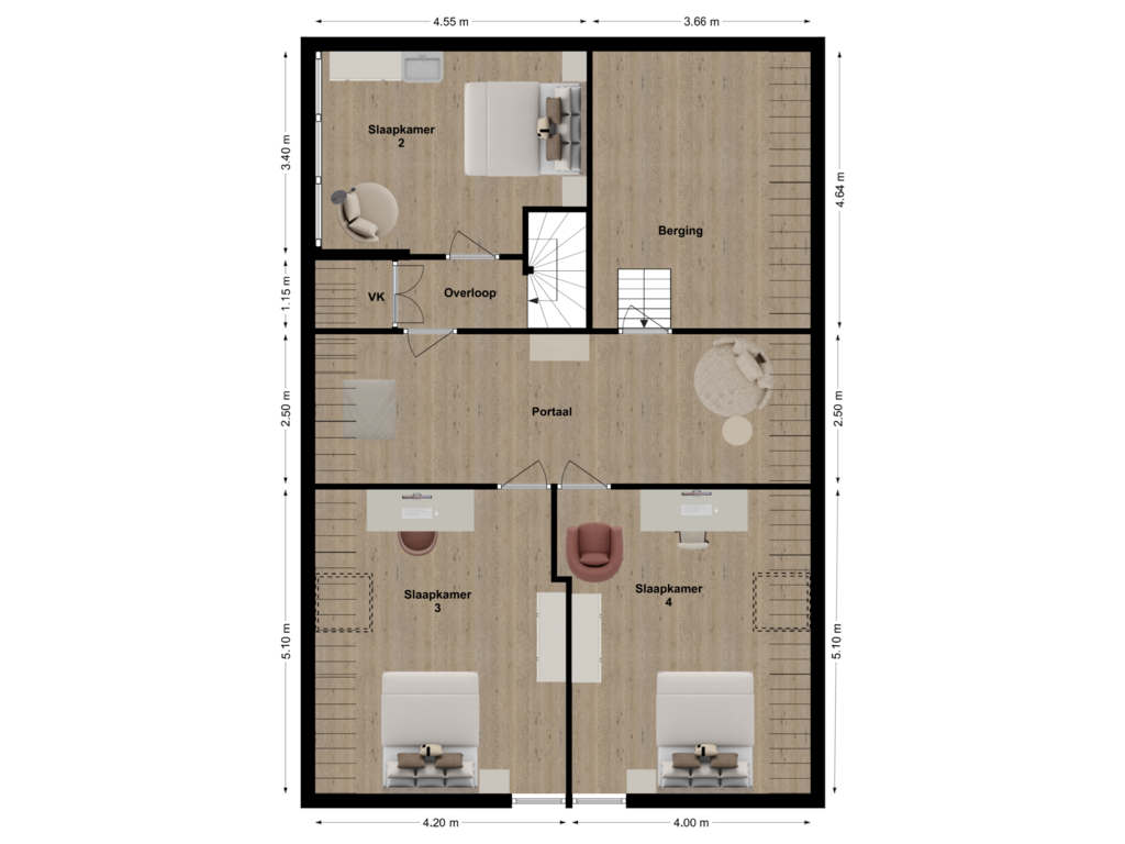 Bekijk plattegrond van Floor 1 van Maasdijk 29