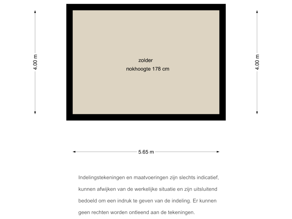 Bekijk plattegrond van Floor 2 van Kleidijk 57