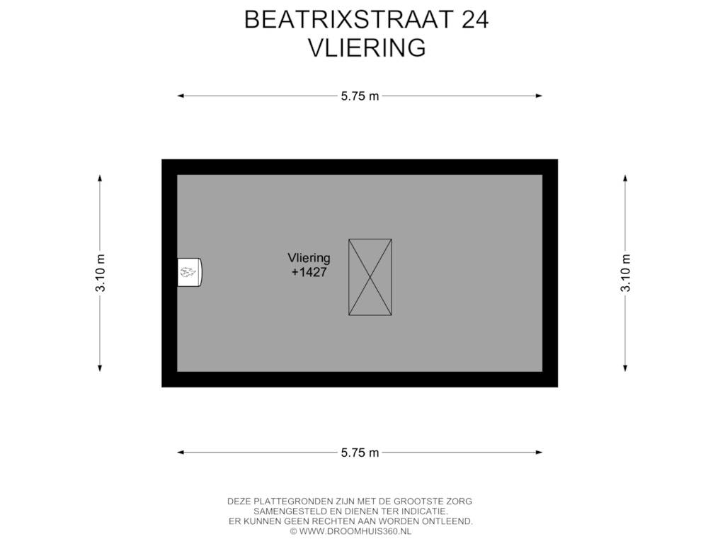 Bekijk plattegrond van Vliering van Beatrixstraat 24