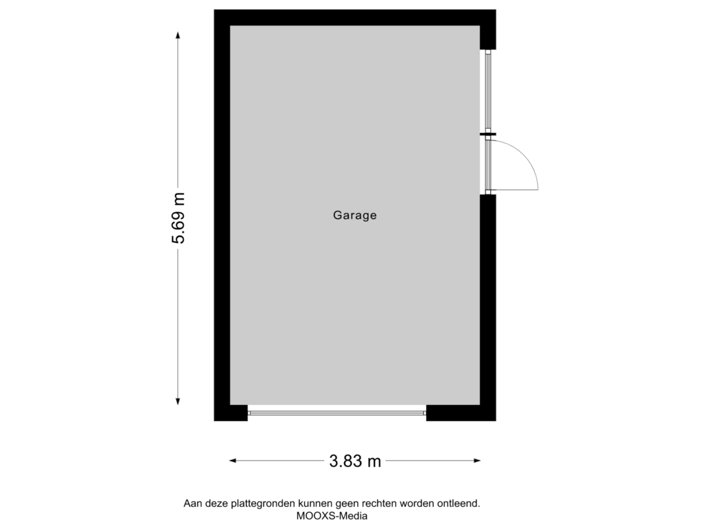 Bekijk plattegrond van garage van Noordernesse 8