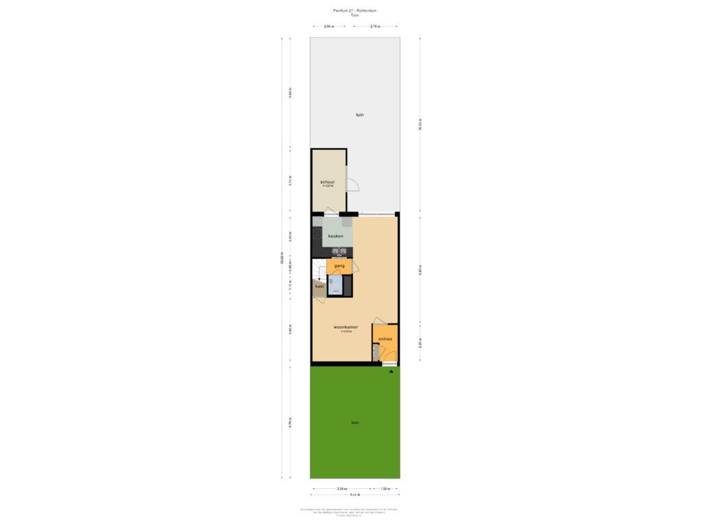 Bekijk plattegrond van TUIN van Panfluit 27